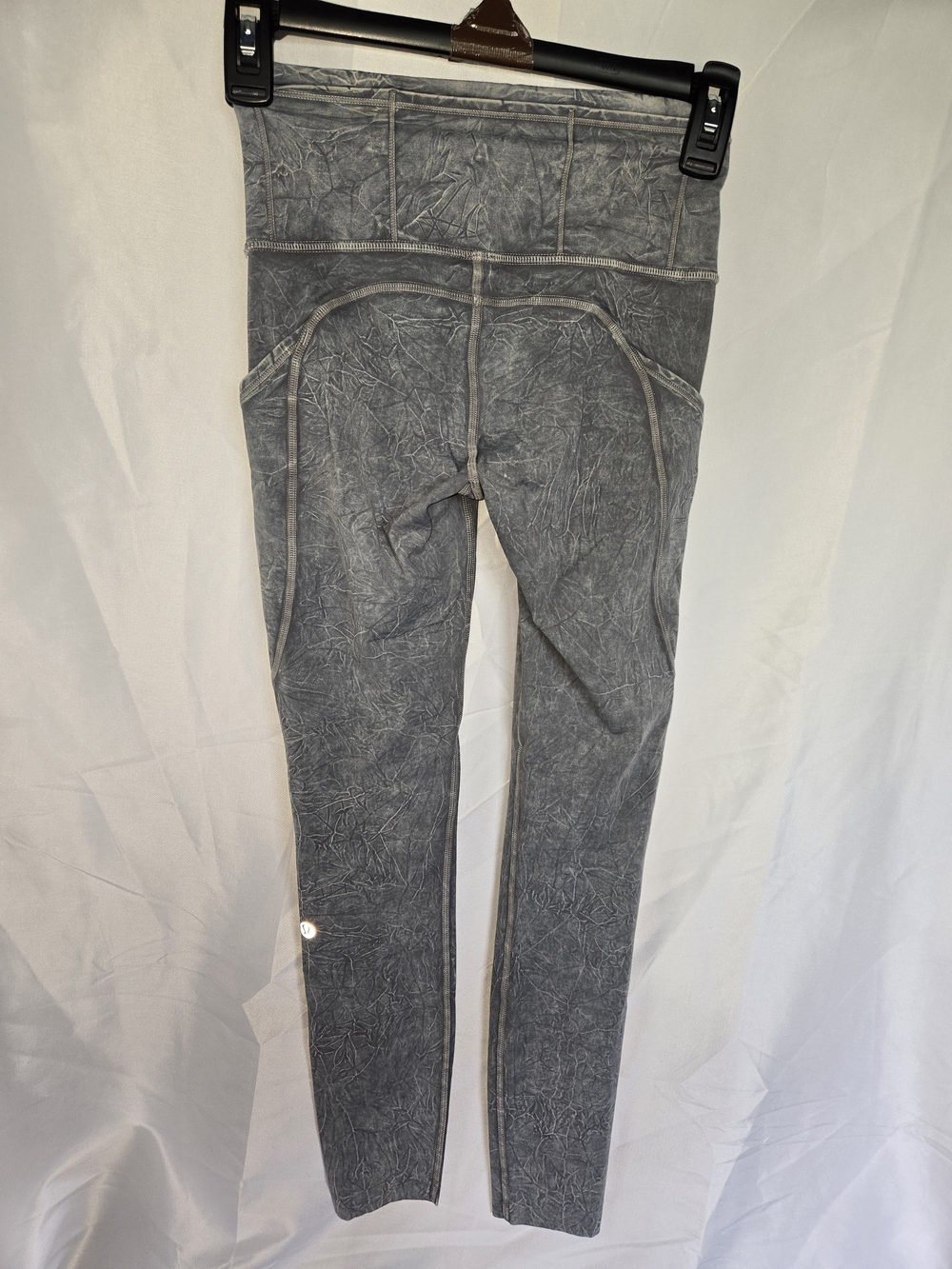 Lululemon Fast and Free High-Rise Tight in Ice Wash Asphalt Grey Size 2 - Picture 2 of 4